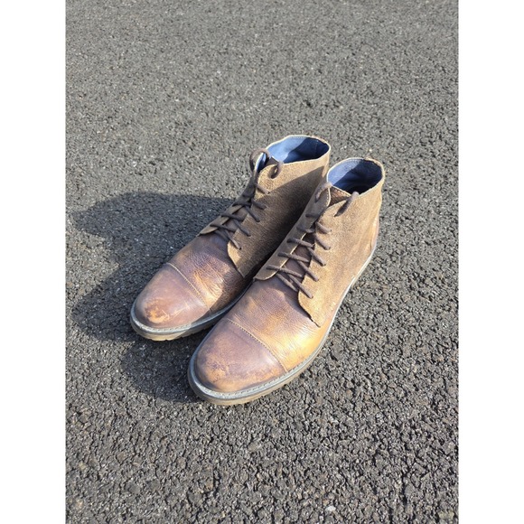 Bed Stu Other - Bed Stu Cap Toe Boot Mens 9.5 USA Vegetable Tanned Leather